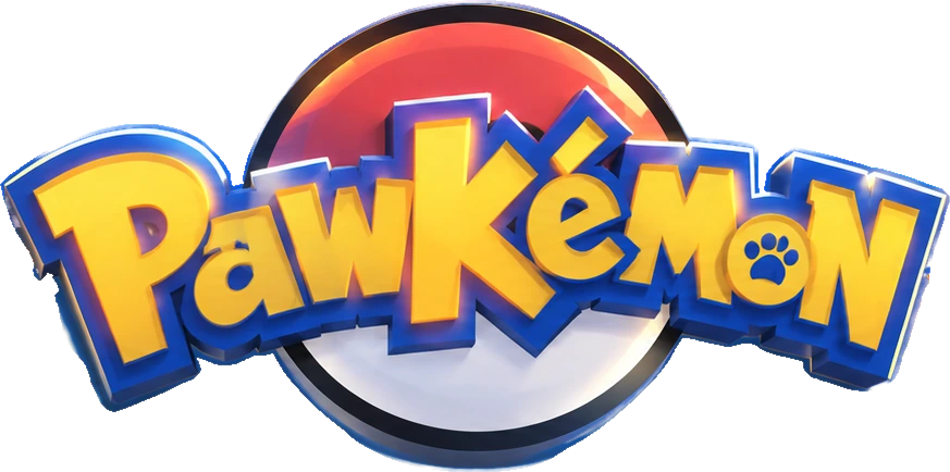 Pawkémon logo